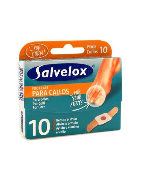 SALVELOX Apósitos Protector para Callos 10 unidades