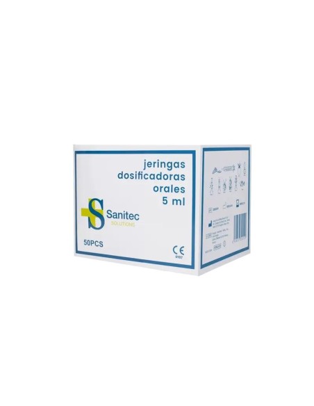 Sanitec Jeringas Medición Oral, 1 unidad
