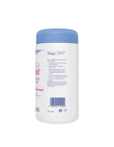 SEBAMED Baby Toallitas Oleosas 70 Unidades