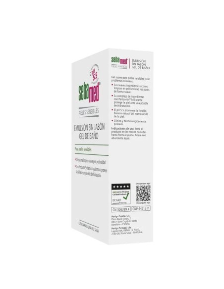 SEBAMED Gel de Baño Emulsión Sin Jabón 500 ml