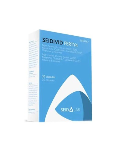 Seidivid Ferty4 Complemento Alimenticio, 30 Cápsulas