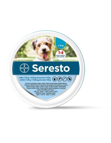 Seresto Collar Perros -8Kg Pequeño