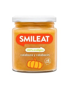 Smileat Tarrito Calabaza y Calabacín, 230 gr