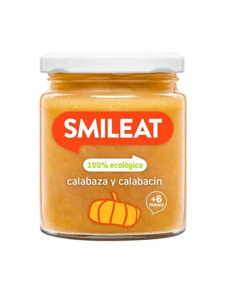 Smileat Tarrito Calabaza y Calabacín, 230 gr