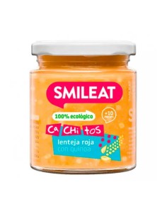 Smileat Tarrito con Cachitos de Lentejas con Quinoa Eco 230 gr 2