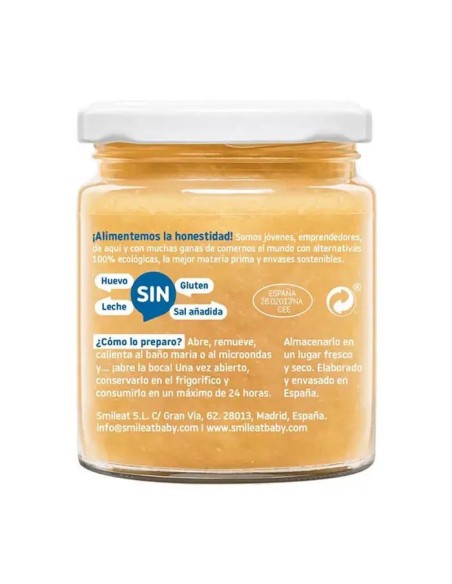 Smileat Tarrito Merluza con Verduras, 230 gr