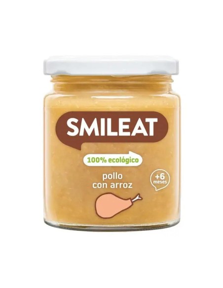 Smileat Tarrito Pollo con Arroz, 230 gr