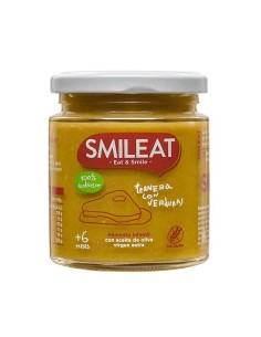 Smileat Tarrito Ternera con Verduras, 230 gr
