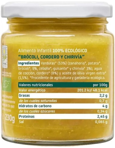 Smileat Tarrito Verduras con Quinoa Ecológico, 230 gr