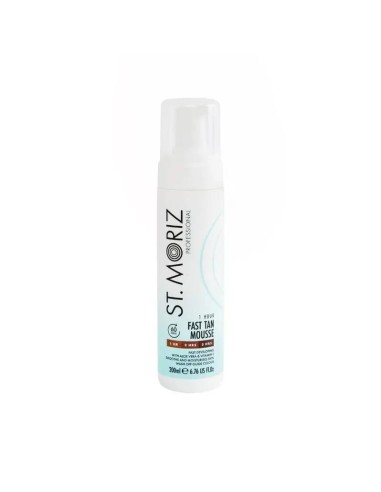 St. Moriz Mousse Autobronceadora Efecto Rapido Gradual Professional, 200 ml