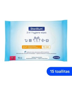 Sterillium 2 En 1 Toallitas Limpiadoras, 15 unidades 2