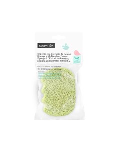 Suavinex Esponja De Baño Con Extracto De Bambú, Esponja Para Bebés, +0 Meses, Y Para Toda La Familia., 1 unidades 2