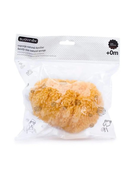 Suavinex Esponja Natural Grande, 1 unidad
