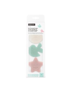 Suavinex Set De Esponjas Konjac De Baño Para Bebés +0 Meses Y Para Toda La Familia, 3 unidades 2