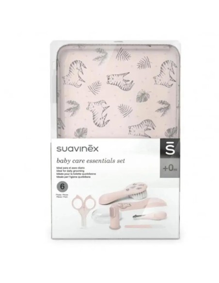 Suavinex Set Manicura, Color Rosa