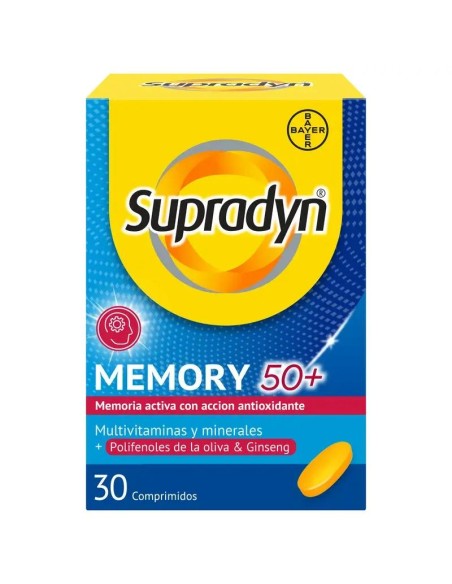 Supradyn Memoy 50+ Años 30 comprimidos