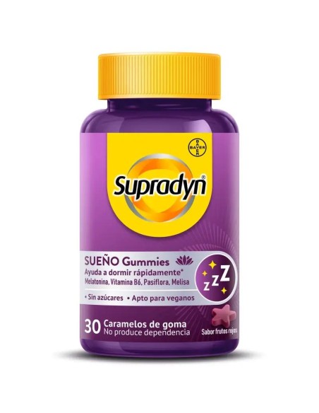 Supradyn Sueño Gummies, 30 caramelos de goma