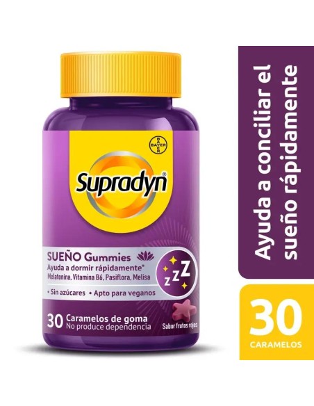 Supradyn Sueño Gummies, 30 caramelos de goma