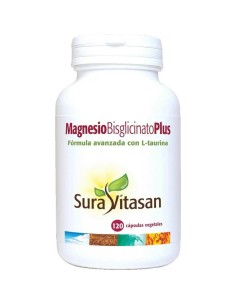 Sura Vitas Magnesio Bisglicinato Plus, 120 cápsulas