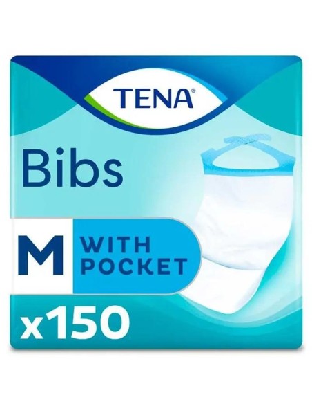 Tena Bibs Talla M, 150 Unidades