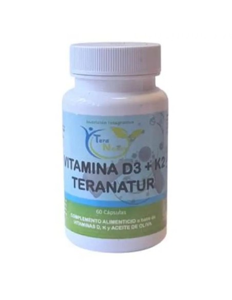 Teranatur Vitamina D3+K2 60 Cápsulas