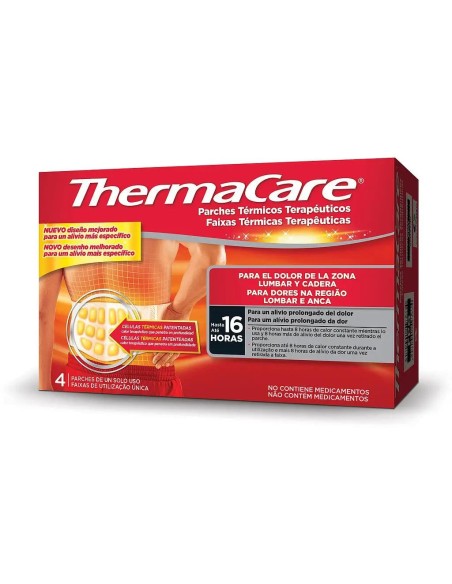 Thermacare Lumbar Cadera 4 unidades
