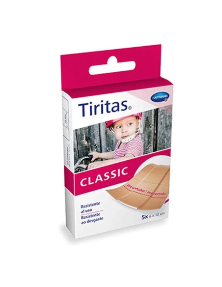 Tiritas Classic 6X10 cm Precortadas 5 unidades Tiritas Classic 6X10 cm Precortadas 5 unidades
