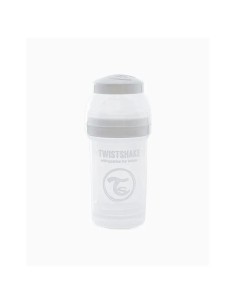 Twistshake Biberón Anticólicos Blanco, 180 ml 2