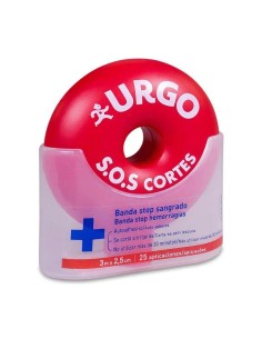 URGO SOS Cortes Banda Autoadhesiva 3m X 2,5cm 2