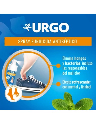 Urgo Spray Fungicida Antiséptico, 125 Ml
