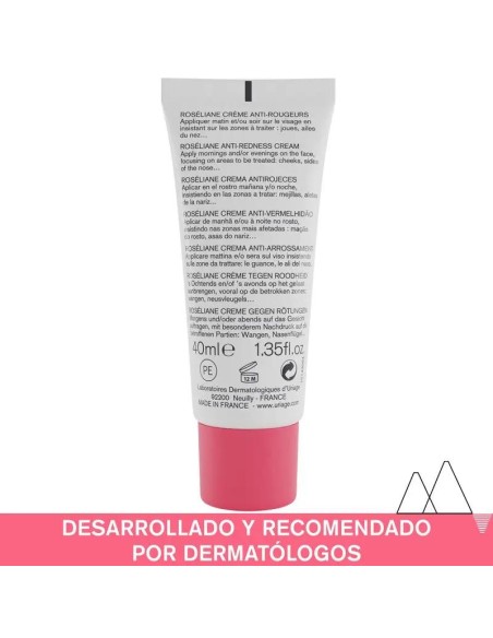 Uriage Roséliane Crema Anti-Rojeces Piel Sensible, Con Rojeces, Rosácea E Hiperreactiva , 40 ml Uriage Roséliane Crema Anti-Rojeces Piel Sensible, Con Rojeces, Rosácea E Hiperreactiva , 40 ml