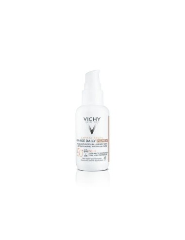 Vichy Capital Soleil Uv Age Fluido Fotoprotector Diario Color Medium Spf 50 40Ml