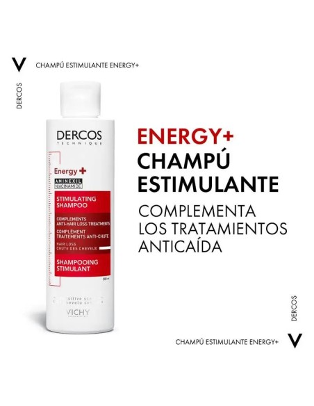 Vichy Dercos Technique  Energy+ Champú Estimulante 200 ml