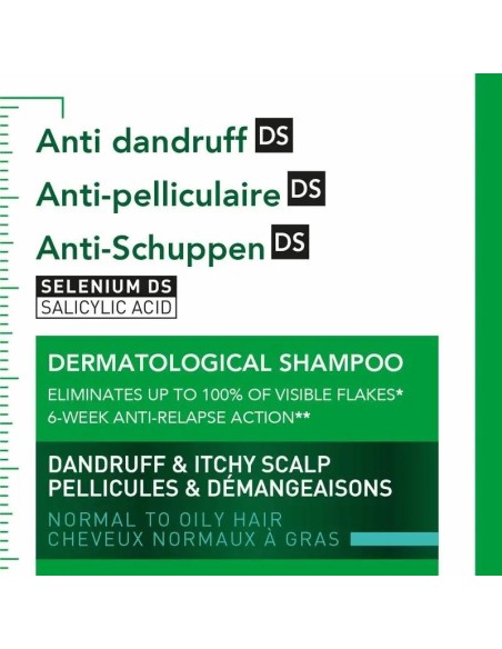 Vichy Dercos Technique Champú Ecorefill Anticaspa Grasa