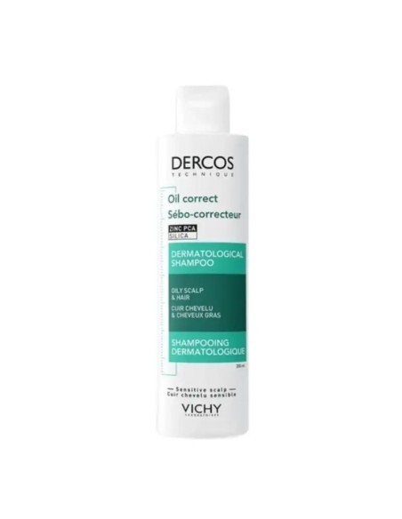 Vichy Dercos Technique Champú Sebo Control Cabellos Grasos 200 ml