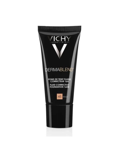 Vichy Dermablend Fluido Corrector Nº 45 Gold 30 ml