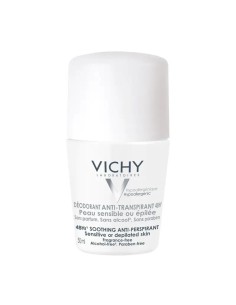 Vichy Desodorante Anti-Transpirante 48H Roll-On Piel Sensible 50 ml 2