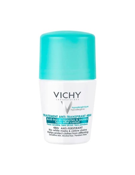Vichy Desodorante Antitranspirante 48H Antimarcas Roll-On 50 ml Vichy Desodorante Antitranspirante 48H Antimarcas Roll-On 50 ml