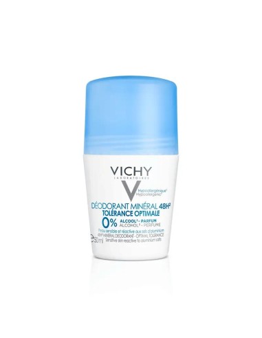 Vichy Desorodante Mineral Tolerancia Óptima 48H Roll-On 50 ml