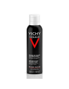 Vichy Homme Espuma de Afeitar Piel Sensible 200 ml 2