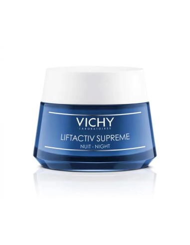 Vichy Liftactiv Supreme Crema Noche Reafirmante, 50 ml