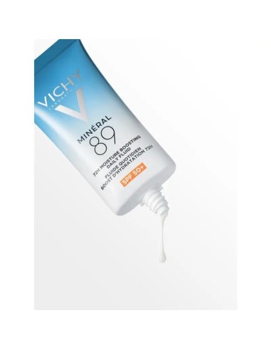 Vichy Minéral 89 Fluido Diario Hidratante 72H Spf50+, 50 ml