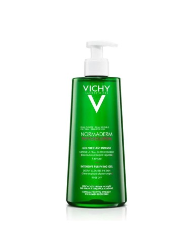 Vichy Normaderm Phytosolution Gel Limpiador Purificante Ácido Salicílico 400 ml