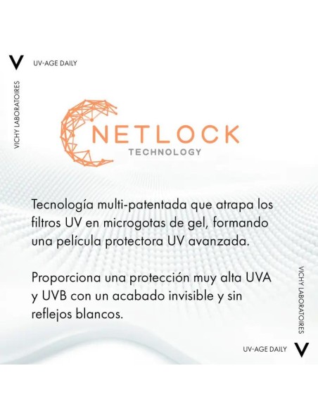 Vichy Uv-Age Daily con Color Water Fluid SPF 50+ 40 ml