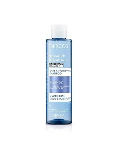 Vichy Vichy Dercos Champú Mineral Uso Frecuente, 200Ml