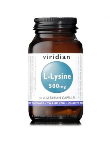 Viridian L-Lisina 500Mg. 30Cap.