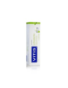 VITIS Orthodontic Pasta Dentífrica Sabor Manzana Menta 100 ml