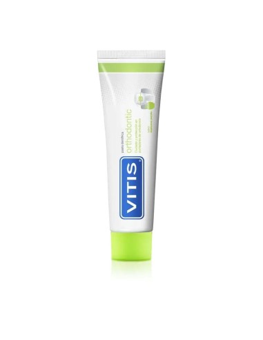 VITIS Orthodontic Pasta Dentífrica Sabor Manzana Menta 100 ml