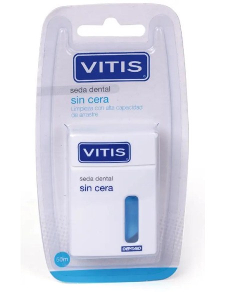 VITIS Seda Dental Sin Cera, 50 M