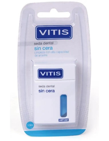 VITIS Seda Dental Sin Cera, 50 M
